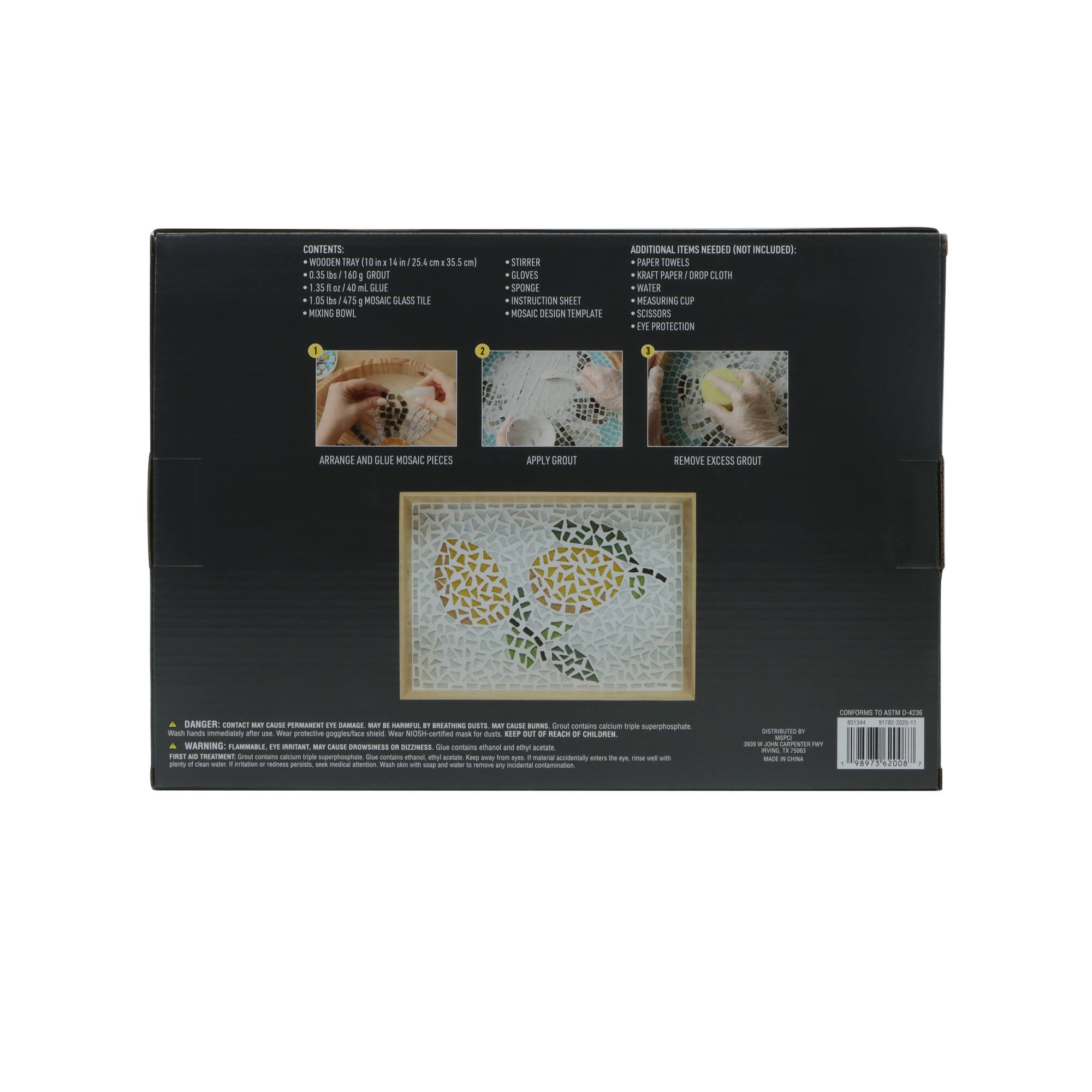 10" x 14" Lemons Mosaic Tray Kit by Make Market®